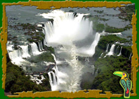 Iguaz Falls Panoramic View